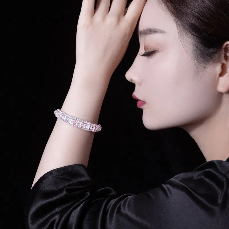 GAONAS 925 Sterling Silver Bangles Women's-4
