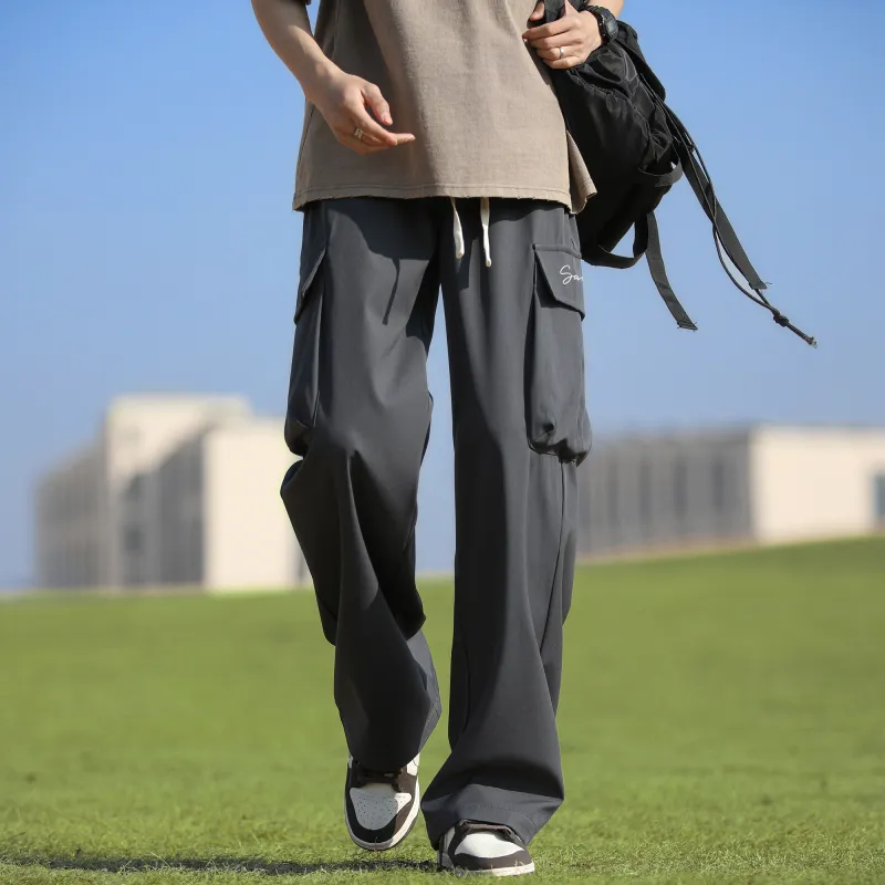 SAIQI Casual Pants Unisex-9
