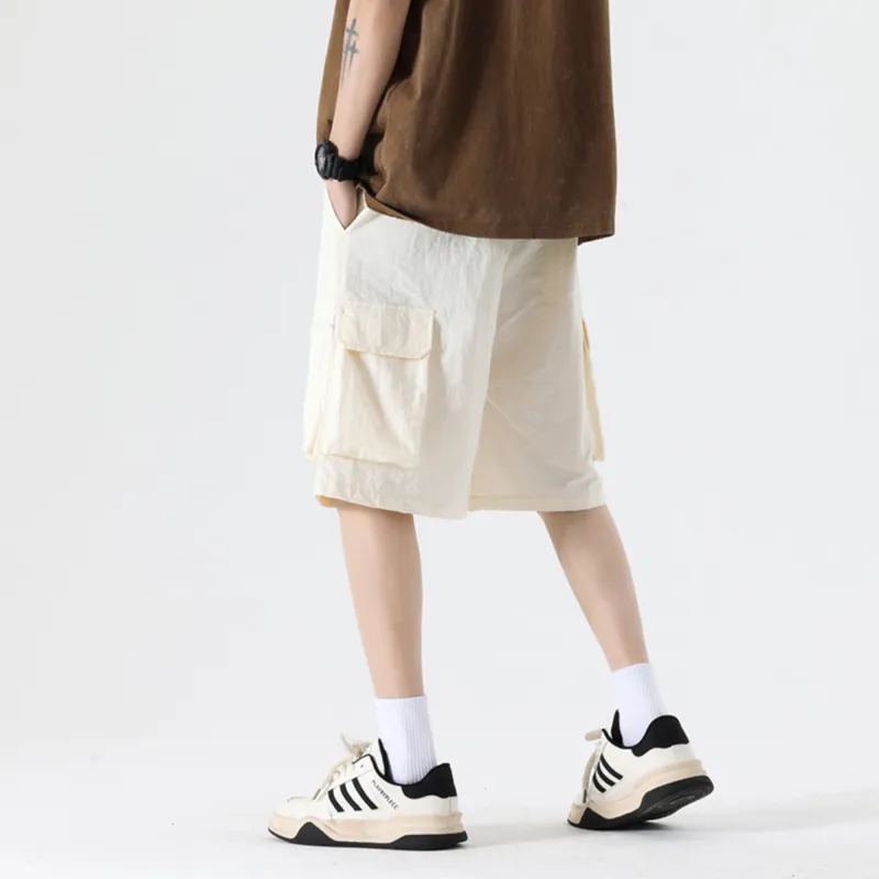 SAIQI Cargo Shorts Men-7