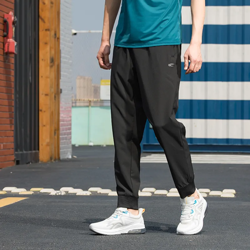 SAIQI Casual Pants Unisex Black-5