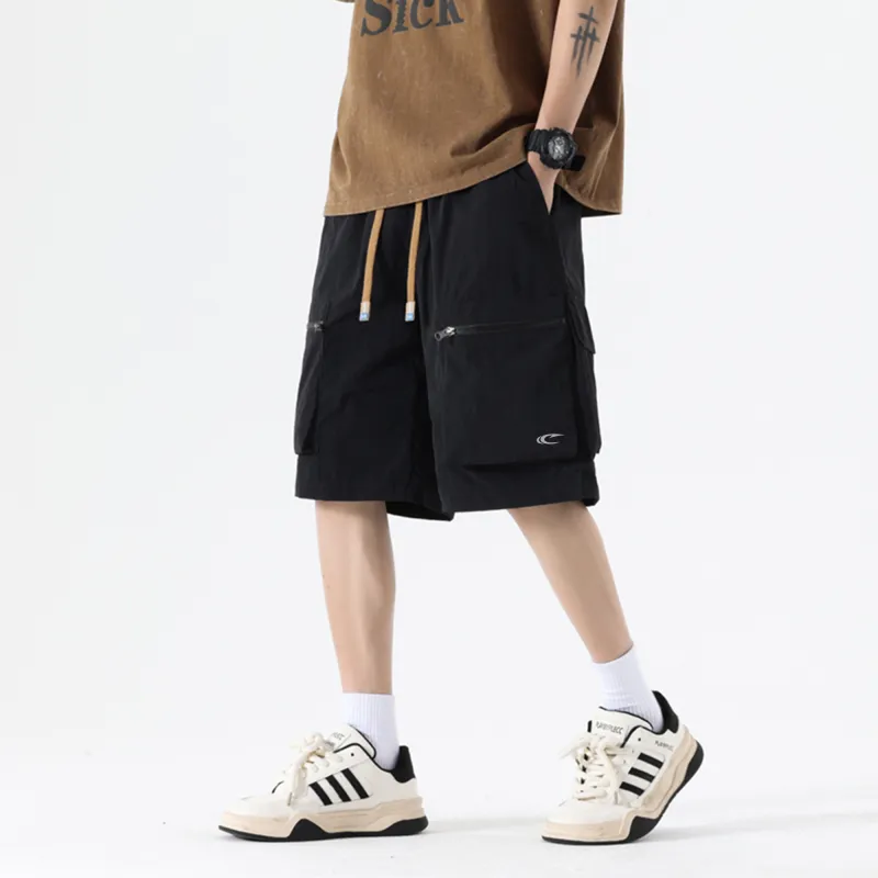 SAIQI Cargo Shorts Men-4