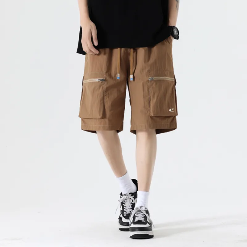 SAIQI Cargo Shorts Men-15