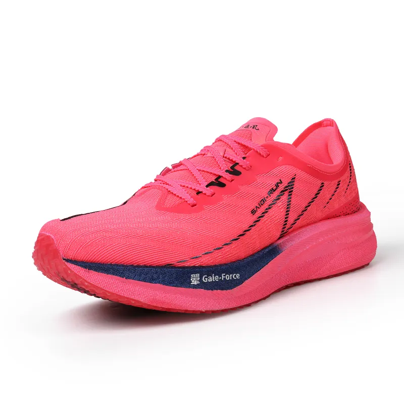 SAIQI Low Top Full Length Carbon Plate Long Distance Running Shoes Unisex Southern Red Agate Minnan-2