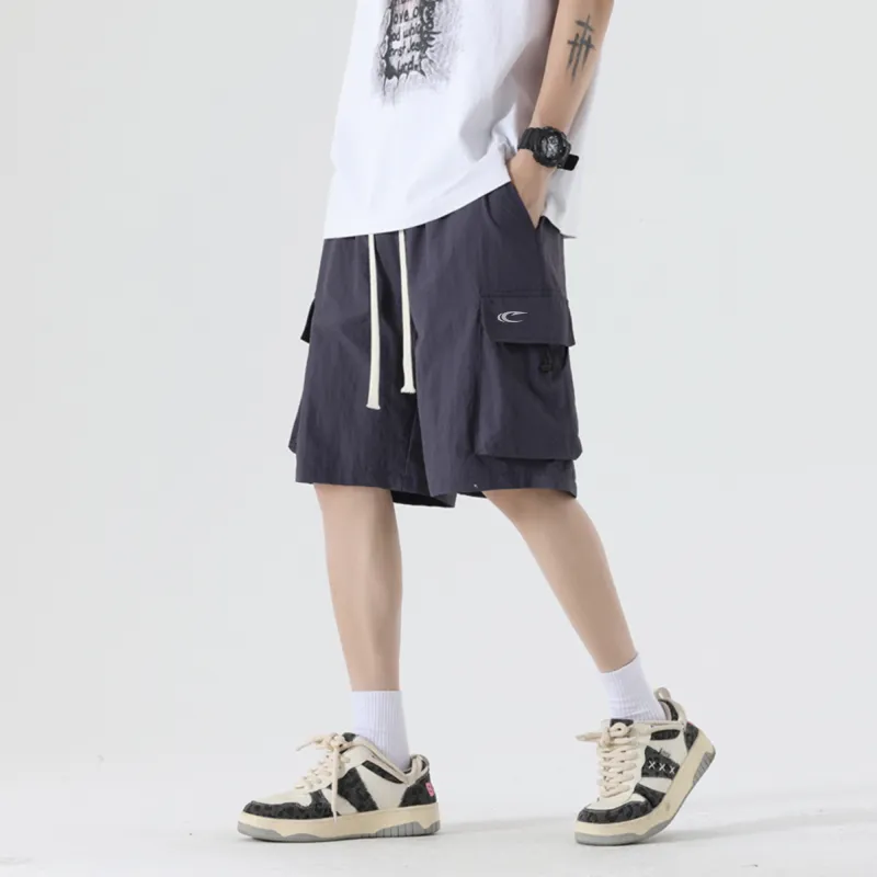 SAIQI Cargo Shorts Men-14