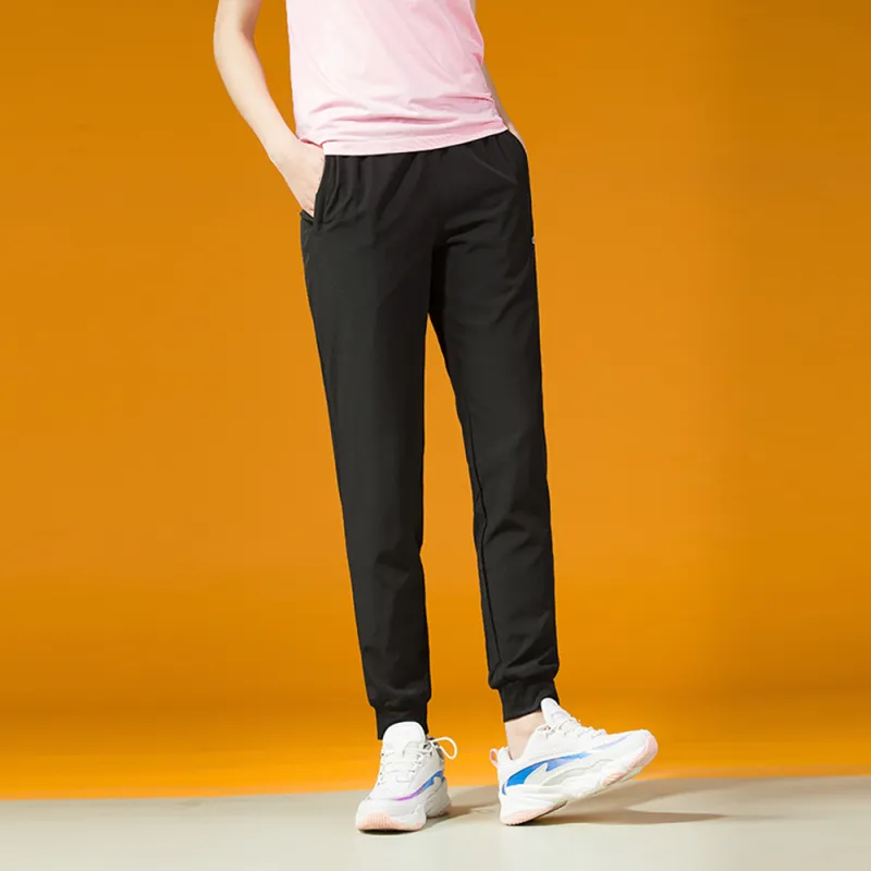 SAIQI Knitted Sports Pants Unisex Black-6