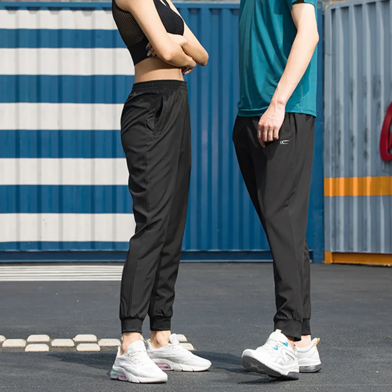 SAIQI Casual Pants Unisex Black-3