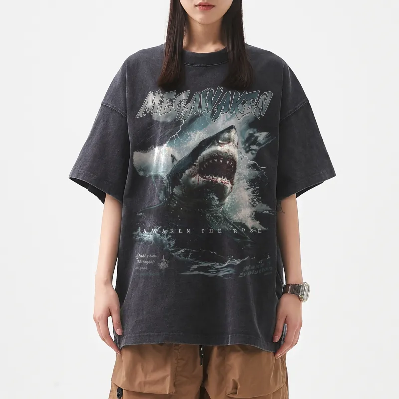 AWAKEN THE ROSE T Shirts Unisex Black-2