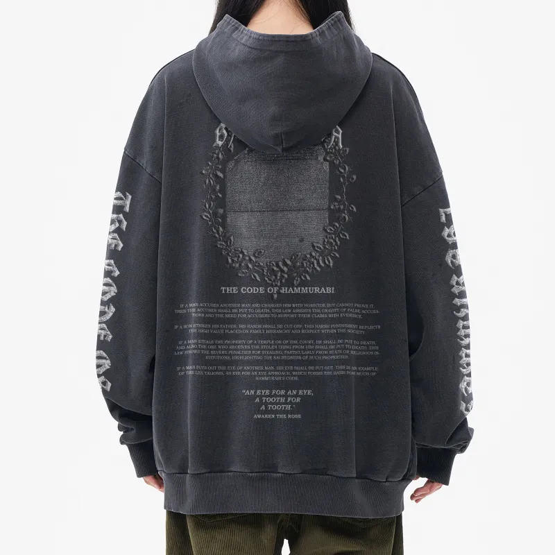 AWAKEN THE ROSE Sweatshirt Unisex Black-3
