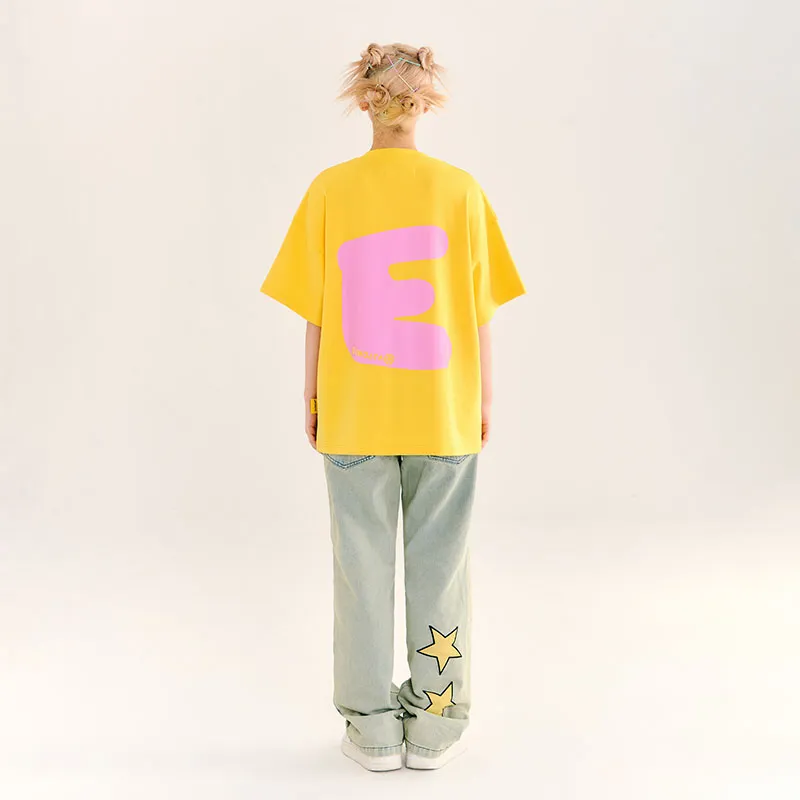 ECHOSTA Drop Shoulder Sleeve T-Shirt Women's-17