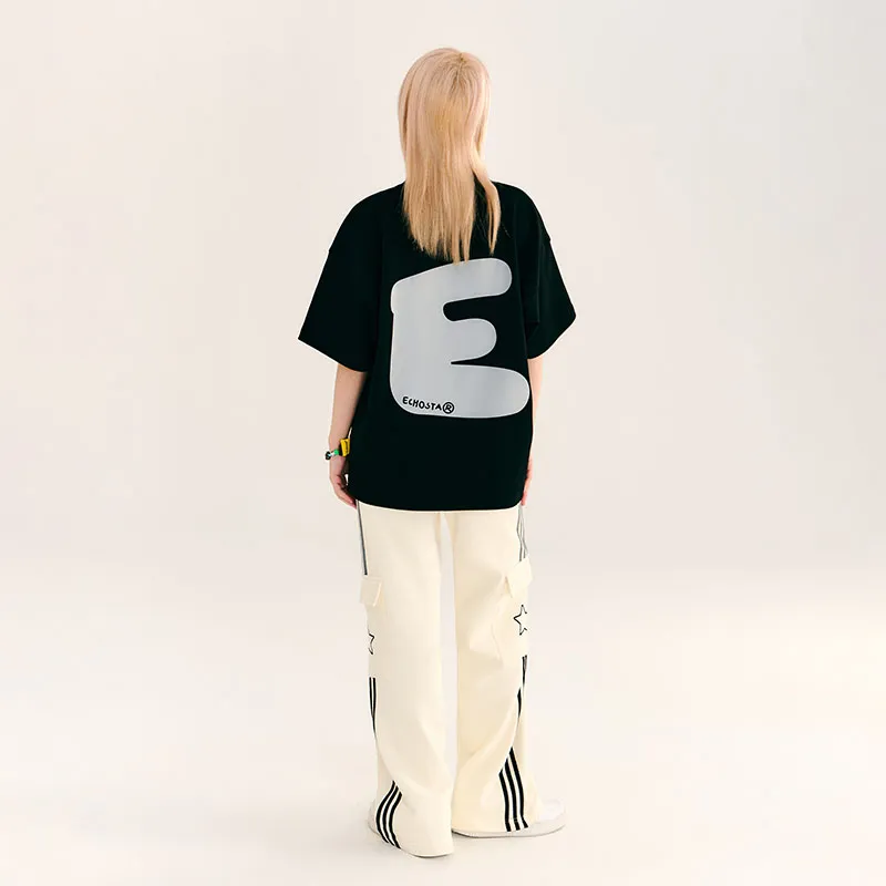 ECHOSTA Drop Shoulder Sleeve T-Shirt Women's-8