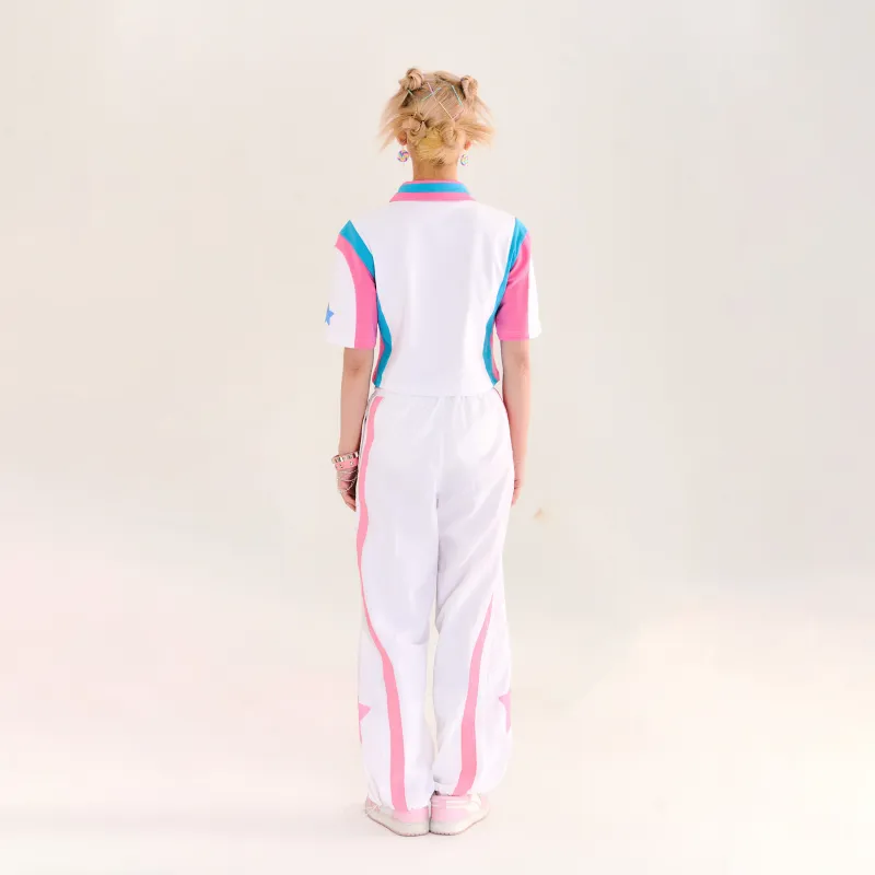 ECHOSTA Polo Shirts Women's White-2