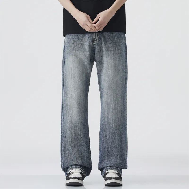  CHOCOOLATE Jeans Unisex Vintage Blue-1
