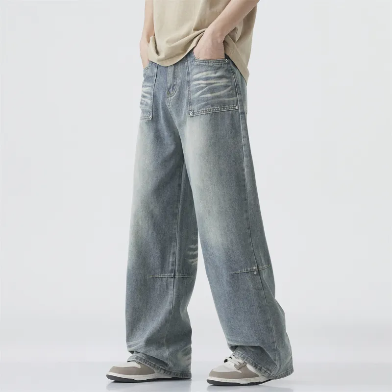  CHOCOOLATE Jeans Unisex Blue-2