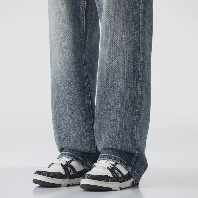  CHOCOOLATE Jeans Unisex Vintage Blue-4