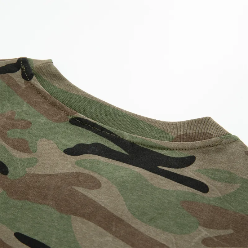  CHOCOOLATE T Shirts Unisex Green Camouflage-6