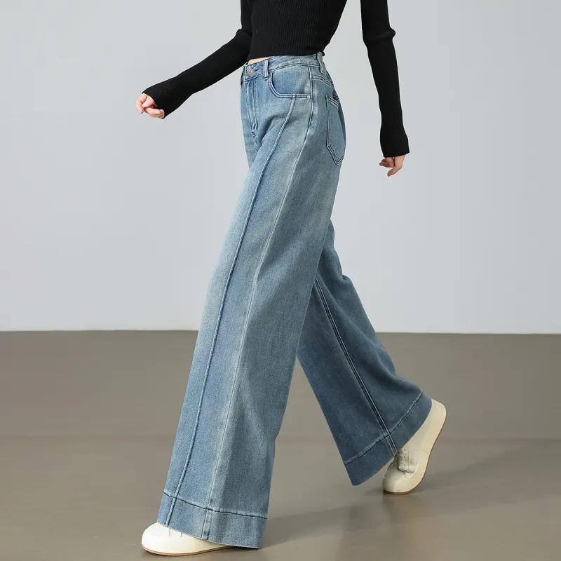  CHOCOOLATE Jeans Women's Vintage Blue-4