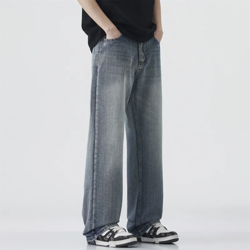  CHOCOOLATE Jeans Unisex Vintage Blue-2