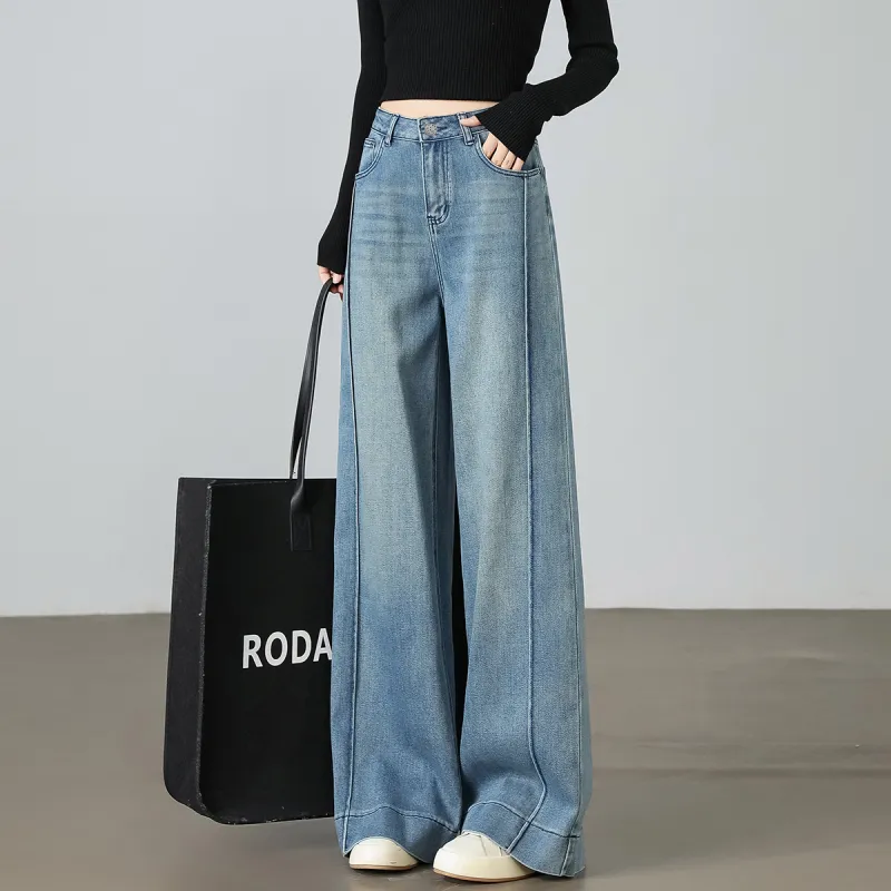  CHOCOOLATE Jeans Women's Vintage Blue-1