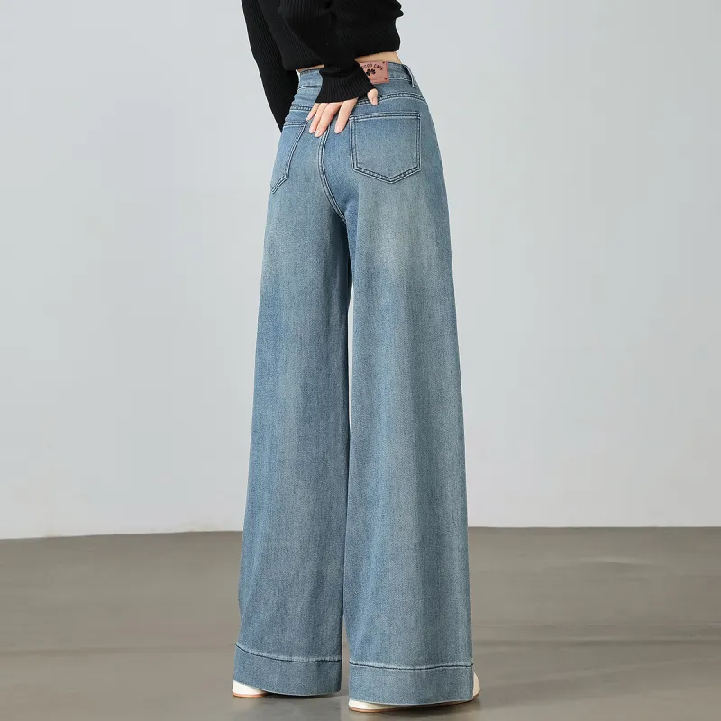  CHOCOOLATE Jeans Women's Vintage Blue-5