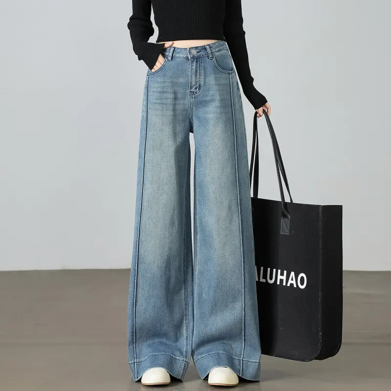  CHOCOOLATE Jeans Women's Vintage Blue-2
