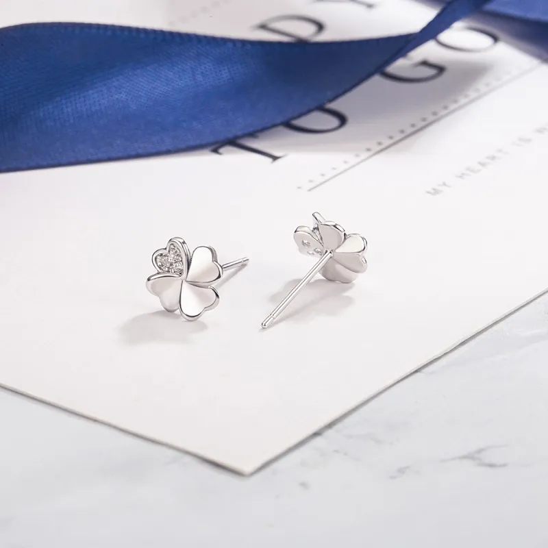 OFLY S925 Silver Stud Stud Earrings Women's-8