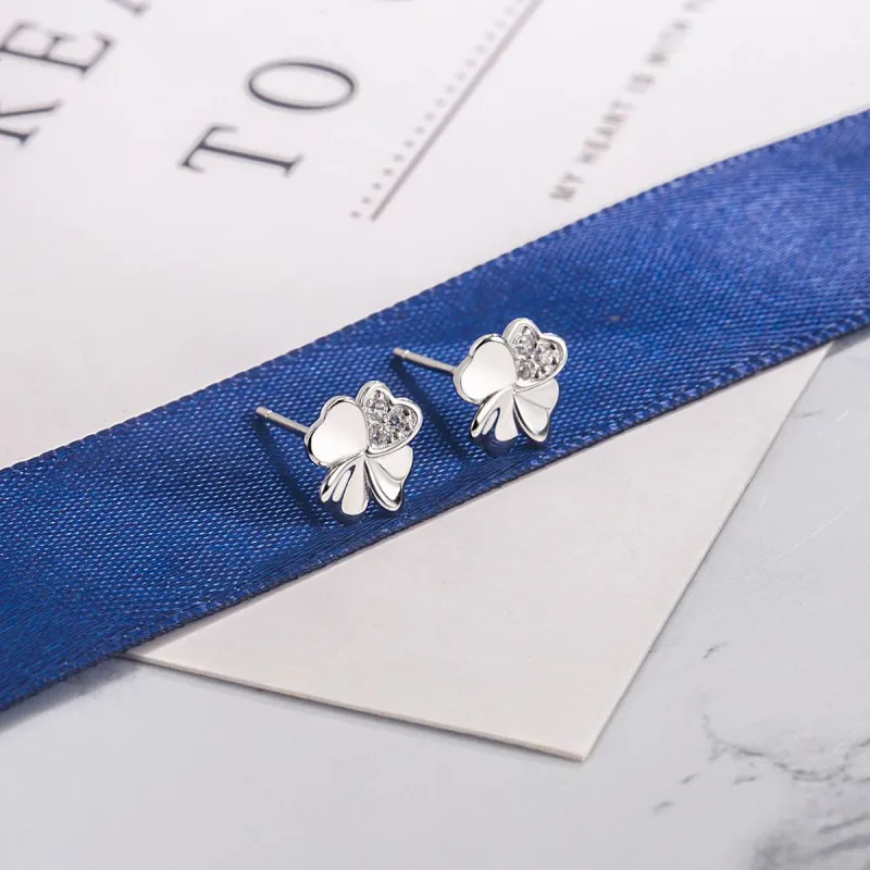 OFLY S925 Silver Stud Stud Earrings Women's-7