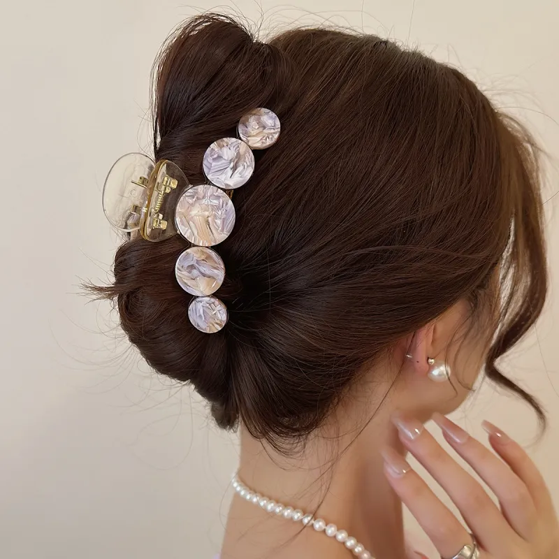 OFLY Acrylic Hair Clips Women's-10