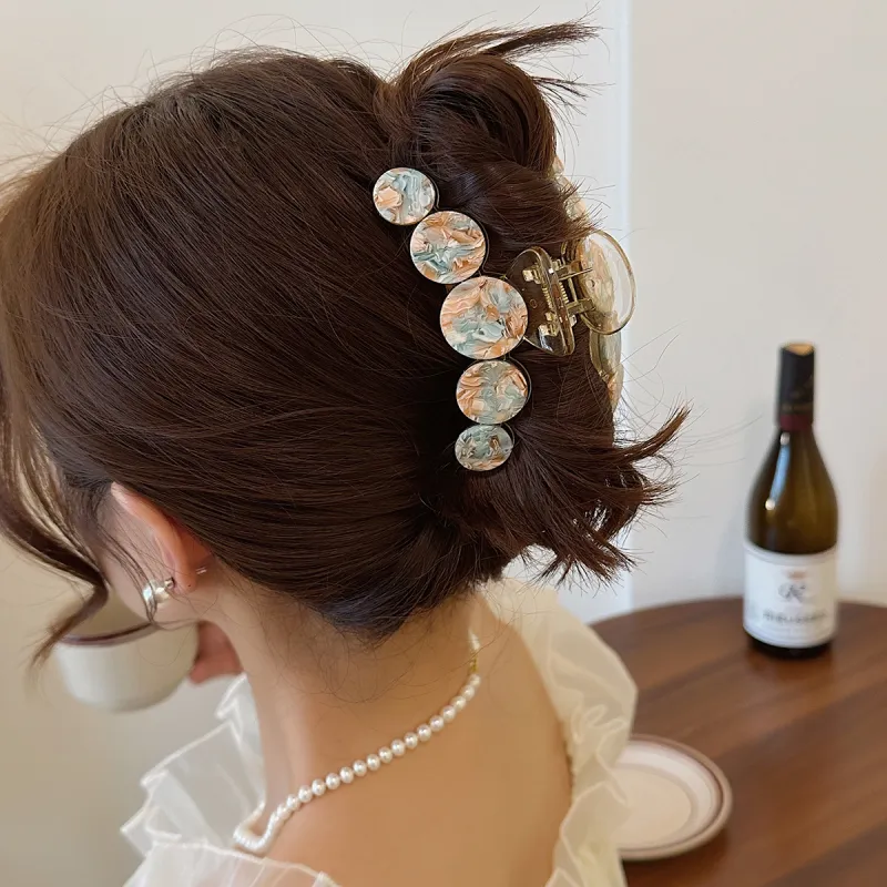 OFLY Acrylic Hair Clips Women's-2
