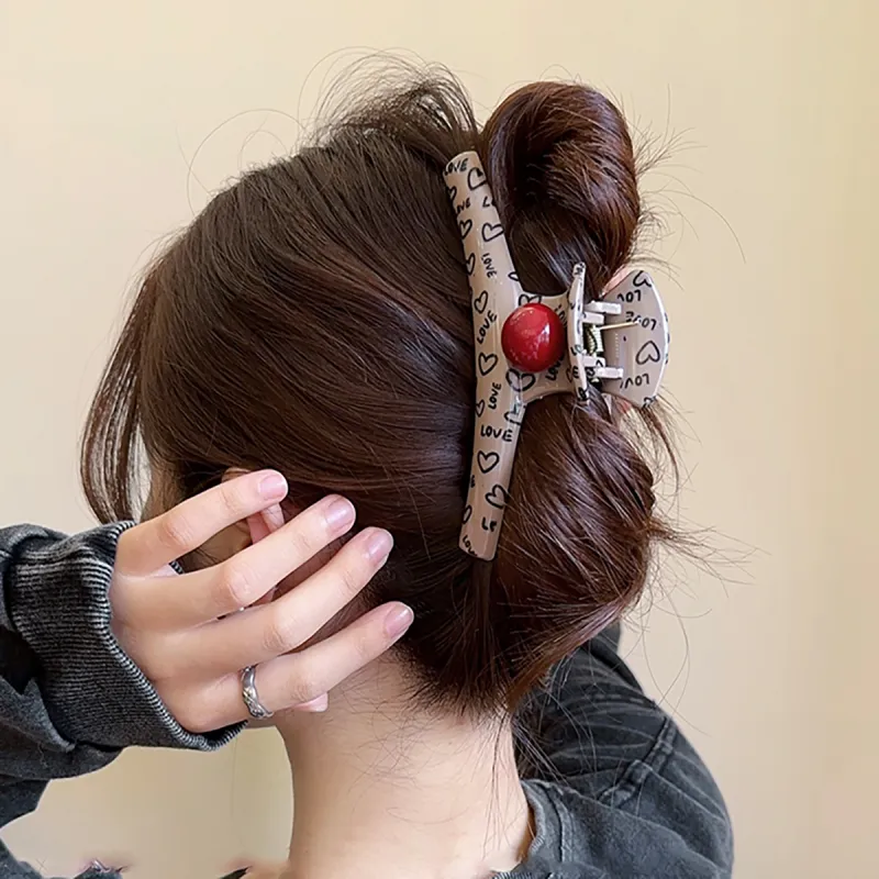OFLY Acrylic Hair Clips Women's-4