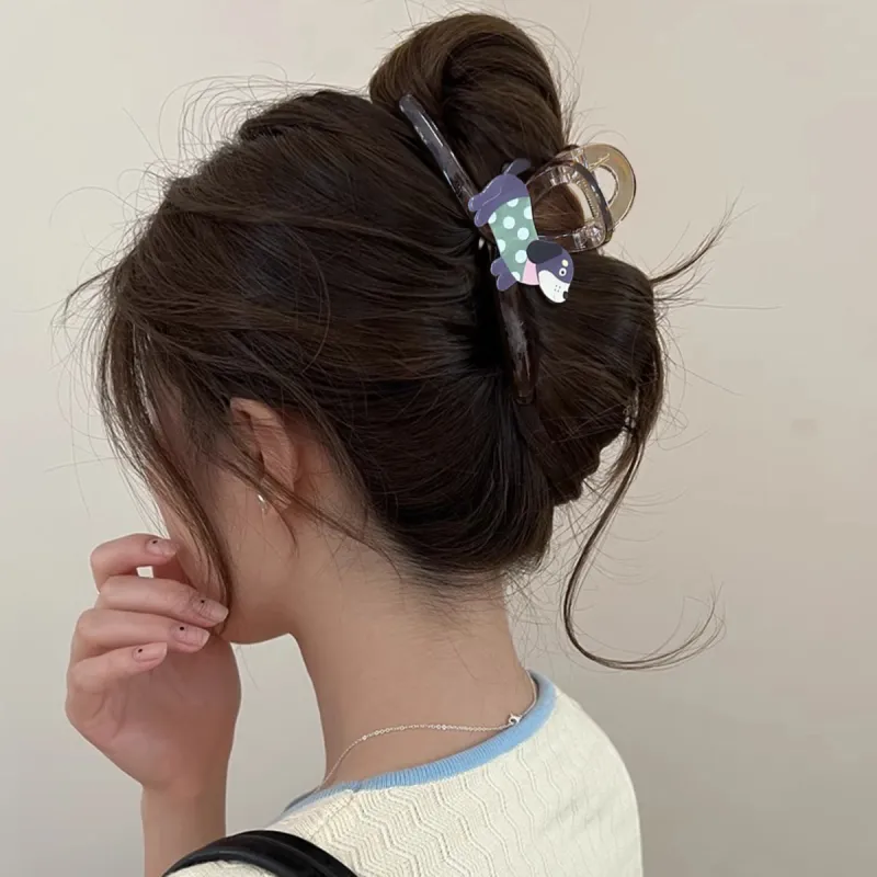 OFLY Acrylic Hair Clips Women's-11