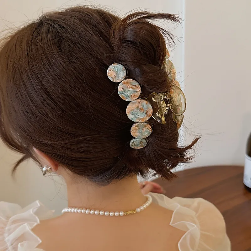 OFLY Acrylic Hair Clips Women's-4