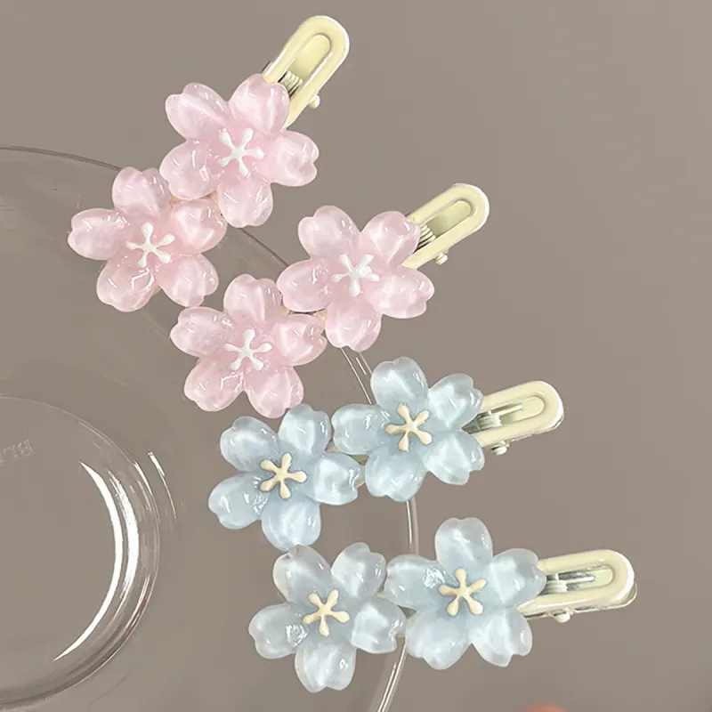 OFLY Acrylic Hair Clips Women's-16