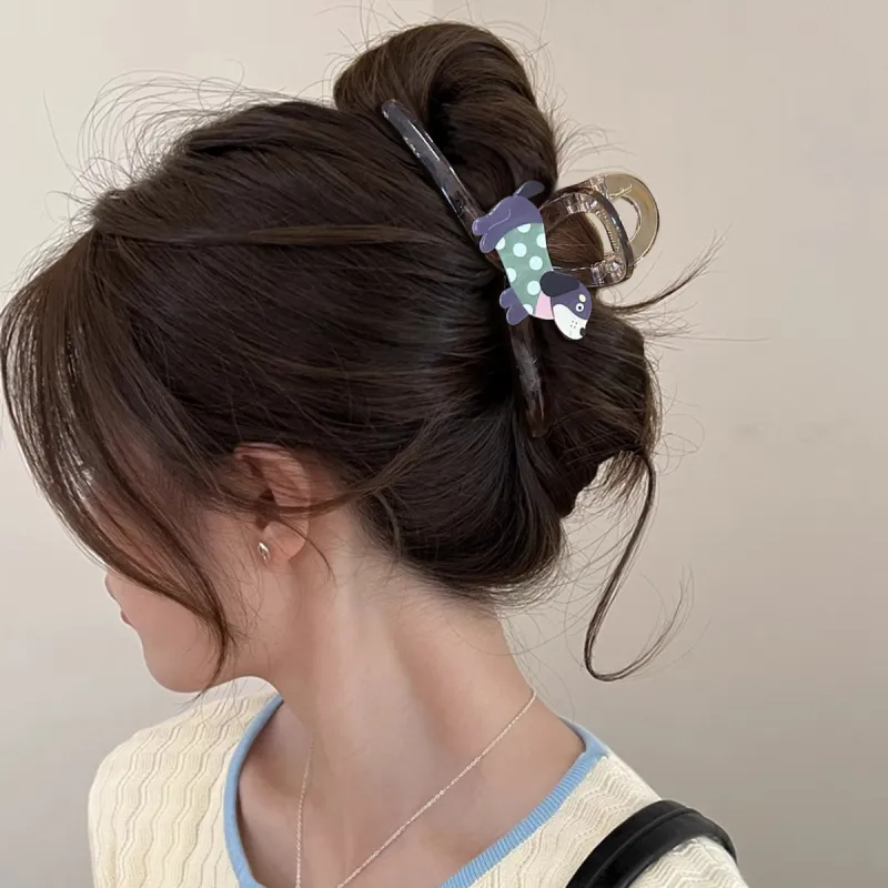 OFLY Acrylic Hair Clips Women's-10