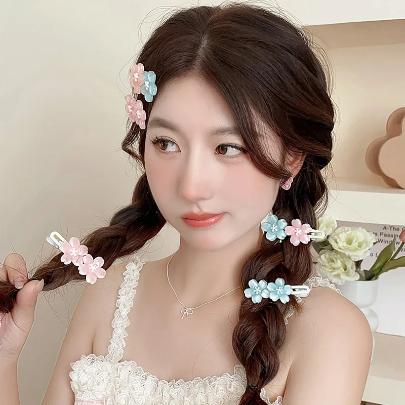 OFLY Acrylic Hair Clips Women's-20