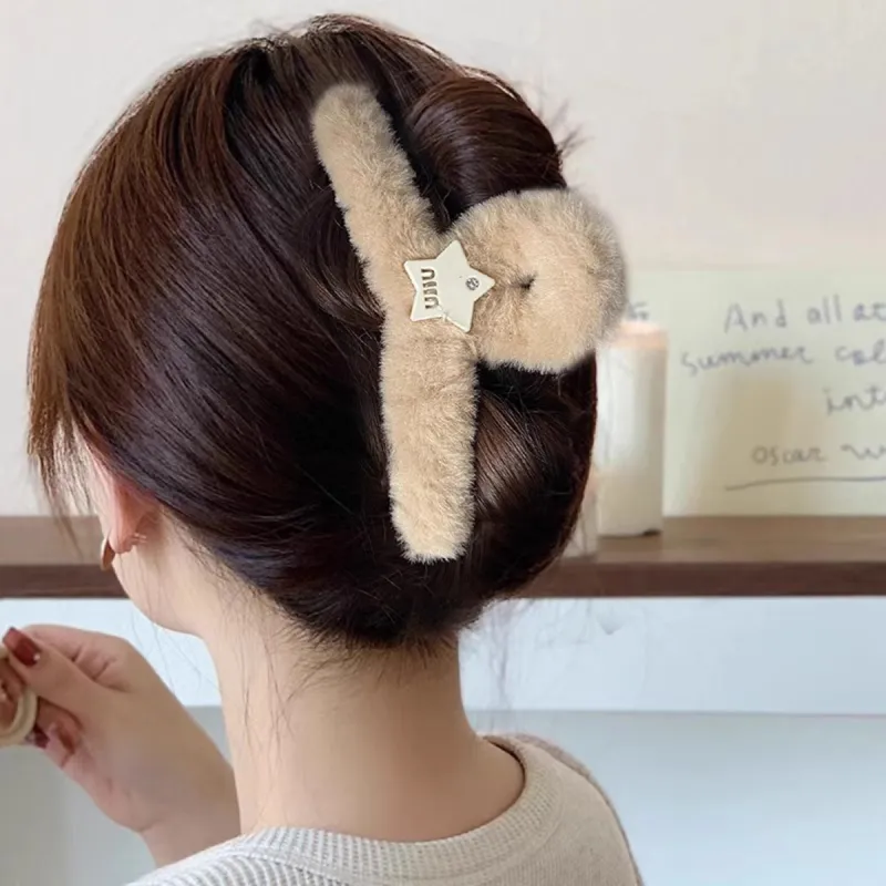 OFLY Acrylic Hair Clips Women's-3