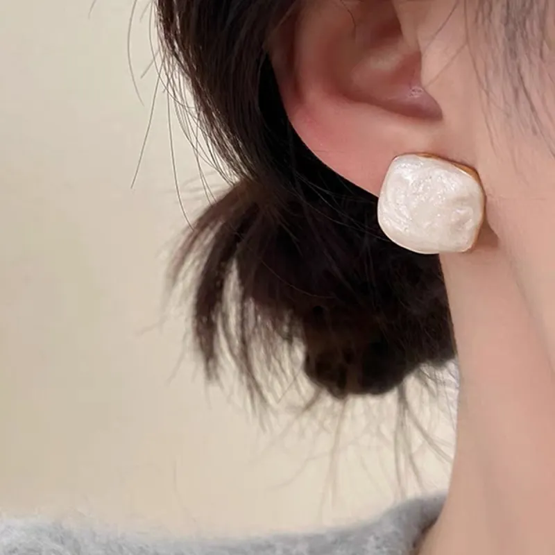 OFLY S925 Silver Stud Earrings Women's-7