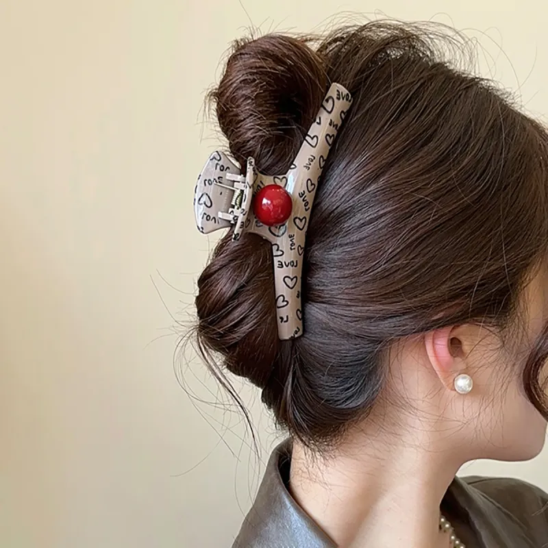 OFLY Acrylic Hair Clips Women's-7