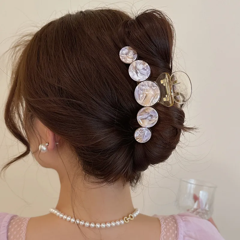 OFLY Acrylic Hair Clips Women's-8