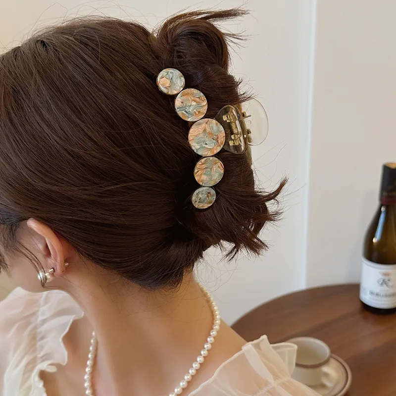 OFLY Acrylic Hair Clips Women's-3