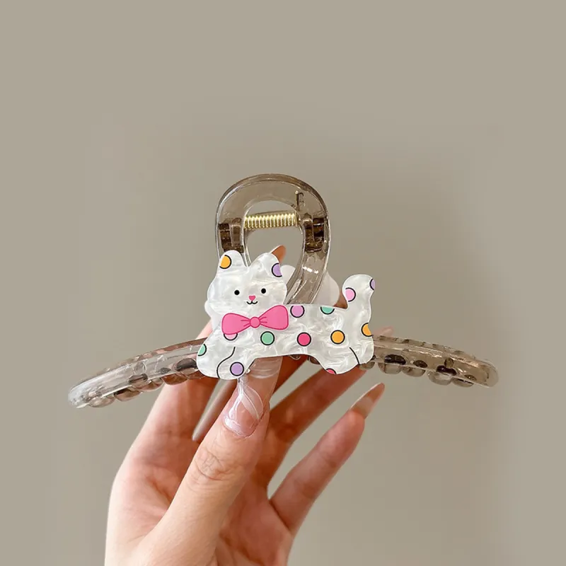 OFLY Acrylic Hair Clips Women's-18