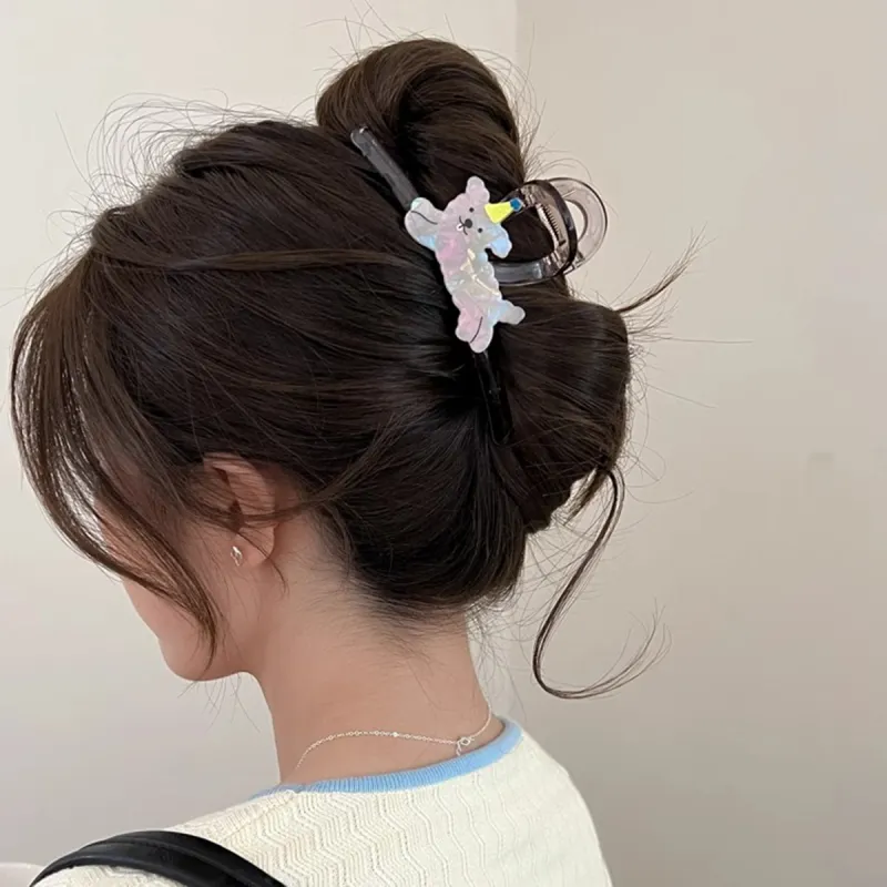 OFLY Acrylic Hair Clips Women's-3