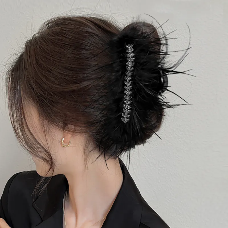 OFLY Acrylic Hair Clips Women's-7
