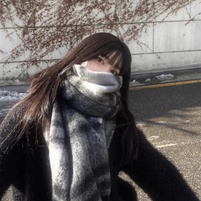 OFLY Knit Scarves Unisex-2