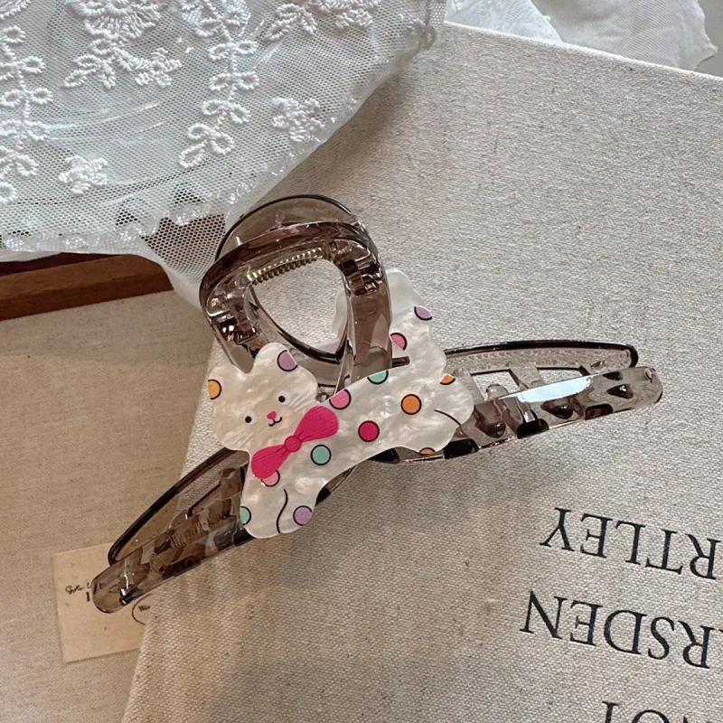 OFLY Acrylic Hair Clips Women's-20