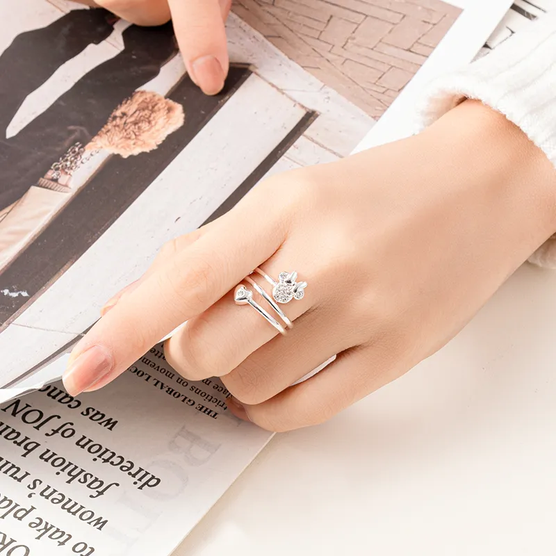 Disney S925 Silver Rings Women's-4