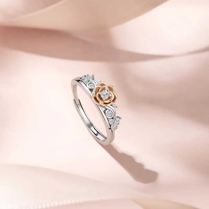 Disney Princess S925 Silver Rings Women's-2