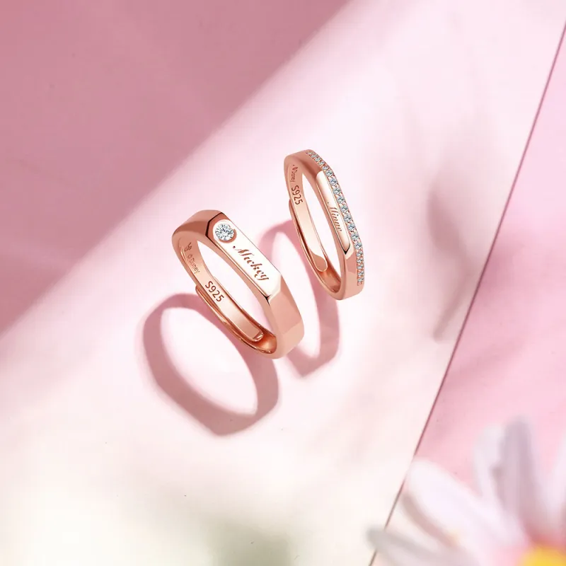 Disney S925 Silver Rings Unisex-4