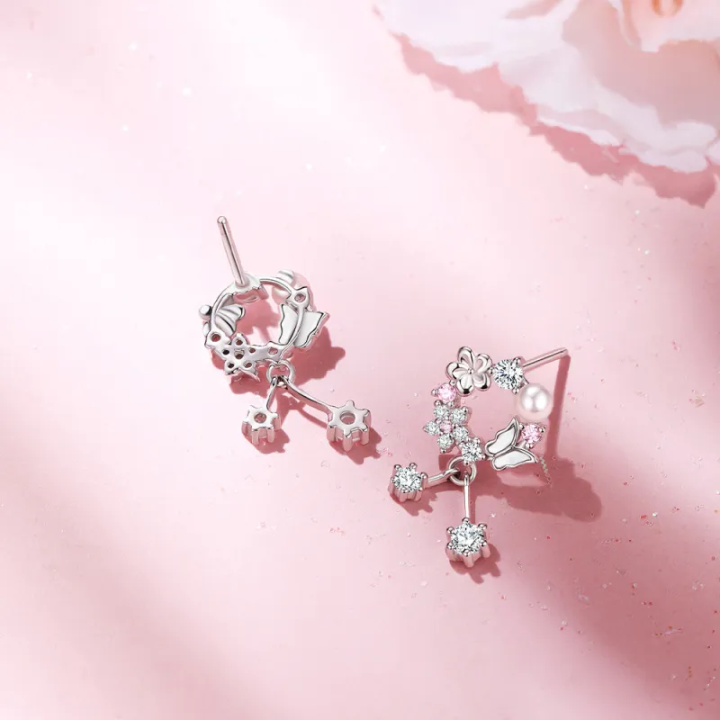 Disney S925 Silver Earrings Women's-8