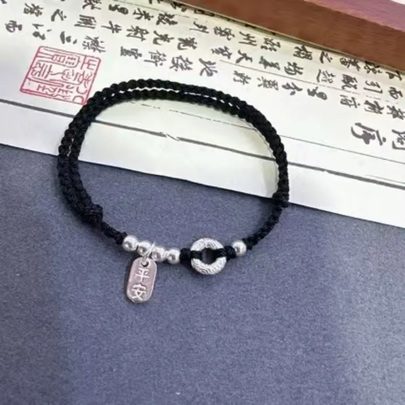 Listen To The Flowers Bloom Rope Bracelets Unisex-3