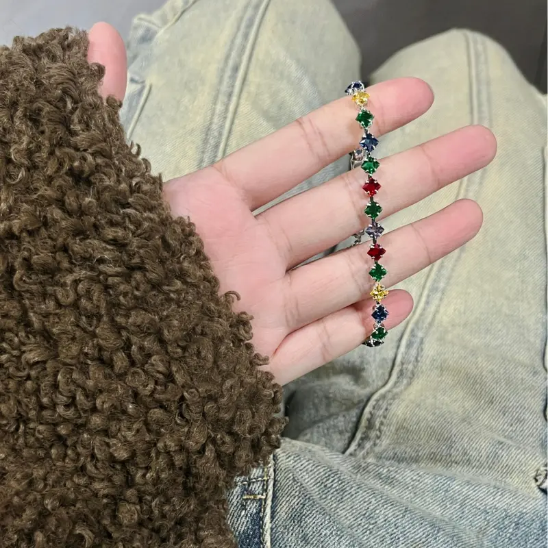 Listen To The Flowers Bloom Alloy Bracelets Women's-3